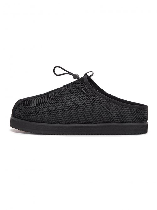 靴 [MATIN KIM] MESH ROUND BLOAFER 마뗑킴(MATIN KIM) MESH ROUND BLOAFER IN BLACK - 사이즈