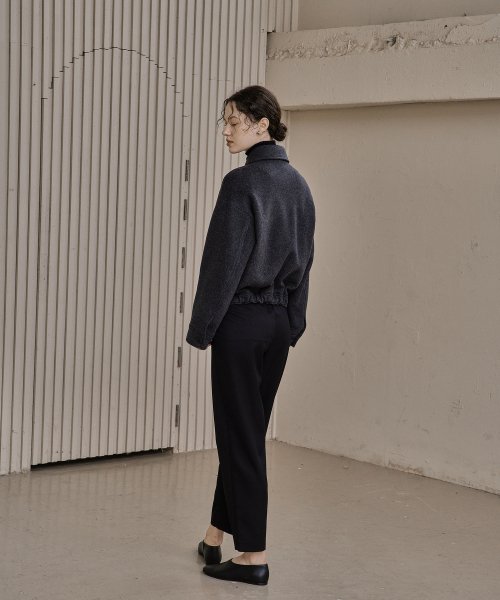 Шерстяной бомбер Grey