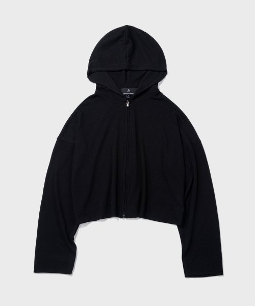 Sheer zip outlet up hoodie