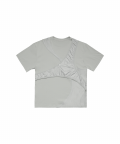 FILA X OJOS Chest Sack Piping T-shirt / Grey