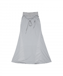 FILA X OJOS Mermaid Terry Long Skirt / Grey