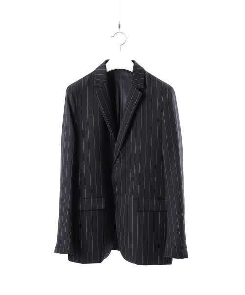 Однобортный жакет (Black Stripe)