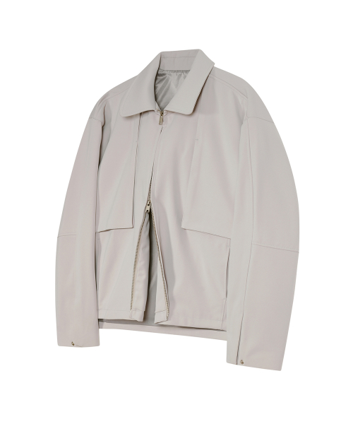 Куртка 86-IRO241 с планкой Light Grey