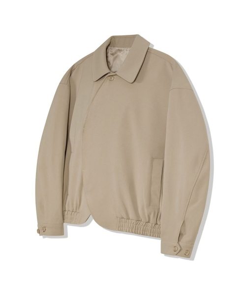Круглая куртка 86-IRO242 Light Beige