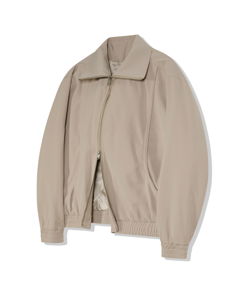 86-IRO255 изогнутый блузон Light Beige