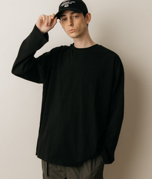 Оверсайз база essential line relaxed longsleeve (2 colors)