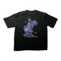 길프(GUILF) Water Flower Overfit T-Shirts (Black)