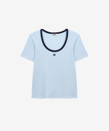 22SUMMER RORY TEE [BLUE]