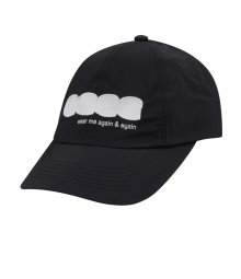 CCCC EMBROIDERED NYLON CAP(BLACK)