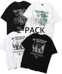 꼼파뇨(CPGN STUDIO) [2PACK] 웸블리 + 익스트림 반팔 티셔츠