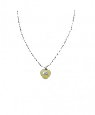 엔프프(NFF) heart polish necklace_oilve