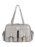 필인더블랭크(FILLINTHEBLANK) PK Shoulder Bag (nylon)(light grey)