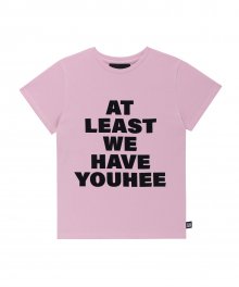 LETTERING T-SHIRT PINK