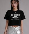 92 에비뉴 우먼 레귤러 크롭 티셔츠