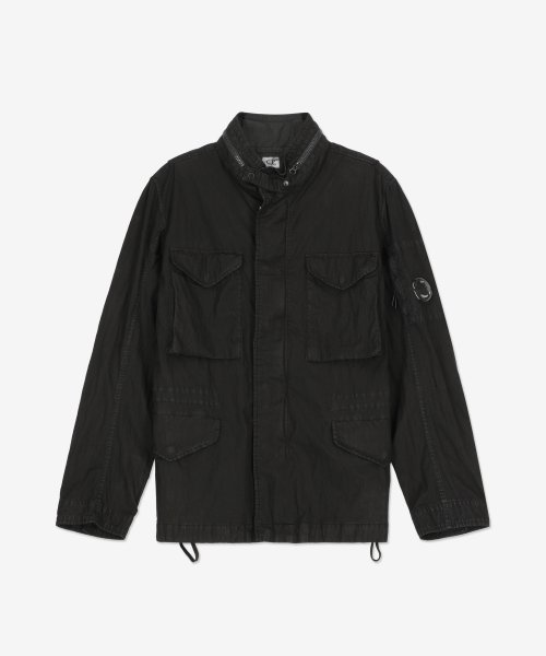 MUSINSA | CP Company 50 Philly Black Field Jacket - Black 