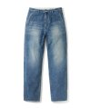 One Washed Comfort Denim (Tapered) (Mid Blue)