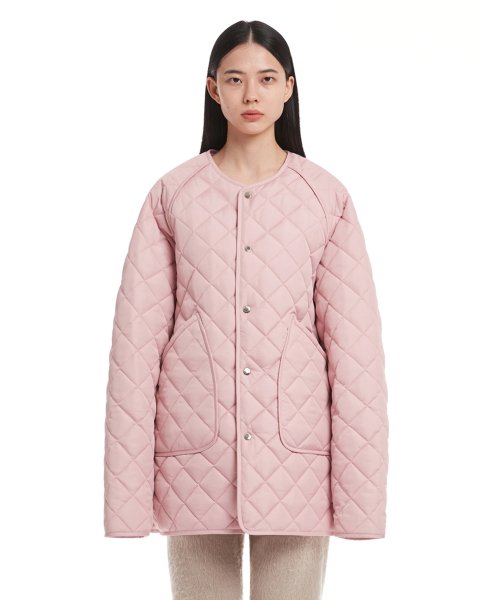 트렁크프로젝트 Pink Quilted Jacket - 위시버킷