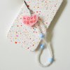 Pink Love-Bubble Beads Strap 비즈스트랩