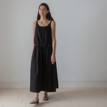 Pauline shirring long dress