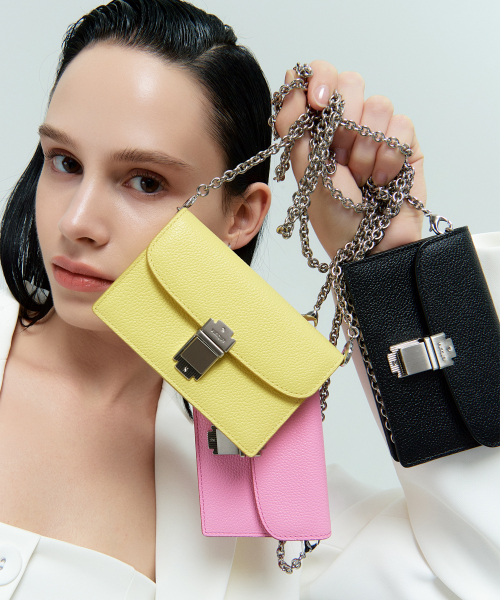 MUSINSA | VUNQUE Occam Chain Half Wallet (오캄 체인 반지갑)_3colors