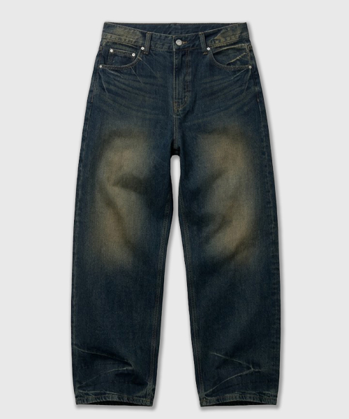 Очень широкие джинсы Dirt Blue