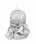 이우가마카라스(IUGAMAKARAS) Knotted Backpack v2 (Glossy-Silver)