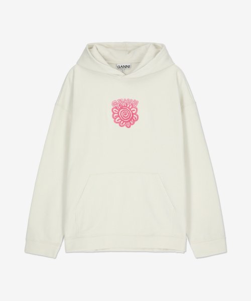 GANNI Isoli Flower Hooded Sweatshirt