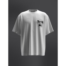 [Capsule] 스몰 로고 반소매 티셔츠 화이트 (263842EX71)