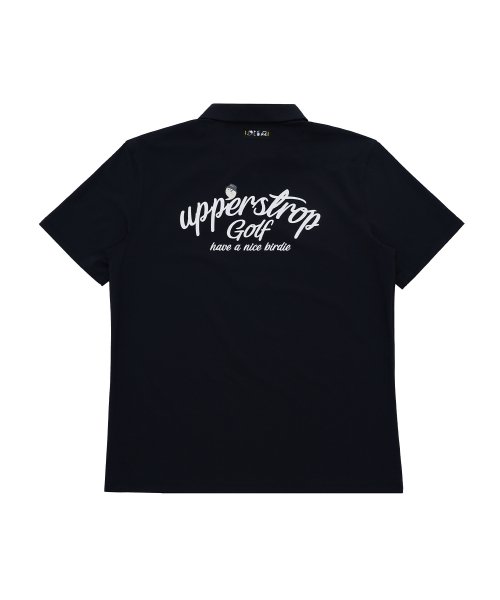 [UP3074] UPST GOLF футболка-поло с логотипом Black