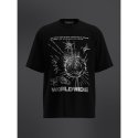 [Capsule] 월드와이드 그래픽 반소매 티셔츠 블랙 (263842EX85)