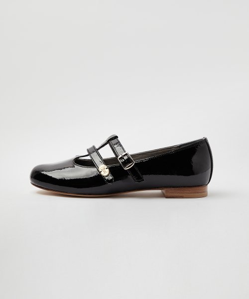 러브어스유(LOVEUSU) Gold Buckle Maryjane (enamel black) - 232,000 | 무신사