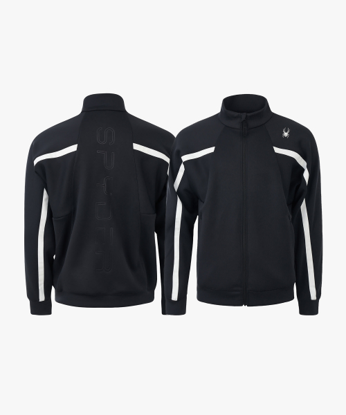 Спортивная куртка из искусственной замши SPHFCNFT303UBLK
