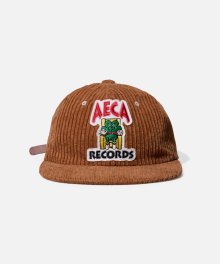 AECA RECORD CAP-BROWN