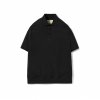 Short Sleeve Comfort Polo T-Shirt - Black