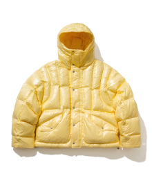 GLOSSY DUCK DOWN LIFE JUMPER-BUTTER