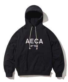 BIG LOGO PULLOVER HOODIE-BLACK/WHITE