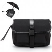 multi pocket classy cross bag(black)