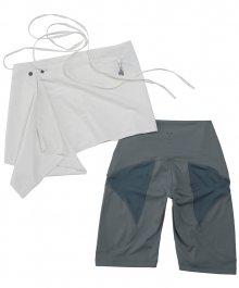 [SET] Comfort Wrap Skirt (FL-231_White)
