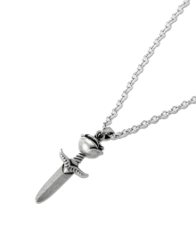 ROSE SWORD NECKLACE SILVER(MG2DFMAB86A)