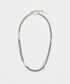 OVAL MIXED CHAIN NECKLACE