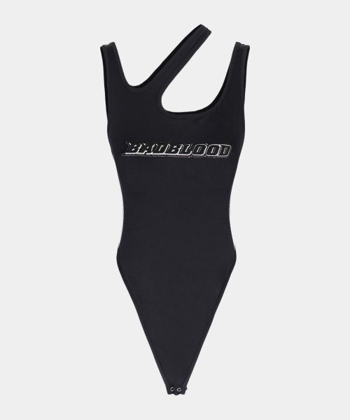 MUSINSA | BADBLOOD Sports Club Multi-String Bodysuit (Swimsuit) - Black