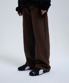 TCM line pants (brown)