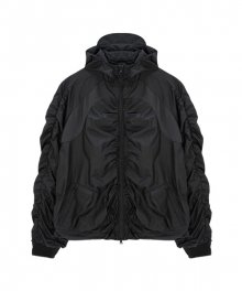 TCM ripstop shirring jacket (black)