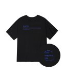수에뇨스튜디오(SUENO STUDIO) 사파이어 오버핏 티셔츠(블랙/블루)
