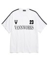 블록코어 클래식 23 반팔 티셔츠 (VS0036) 화이트