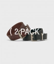 뉴커머 베이직 벨트_2Pack