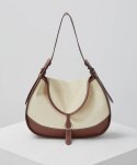 아카이브앱크(ARCHIVEPKE) Hobo canvas bag(Vintage wood)_OVBAX23503WBR