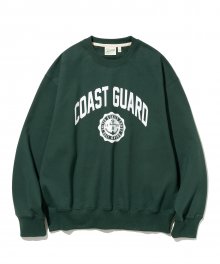 coast guard sweatshirt green