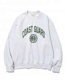 coast guard sweatshirt 1% melange