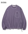 stitch sweatshirt purple